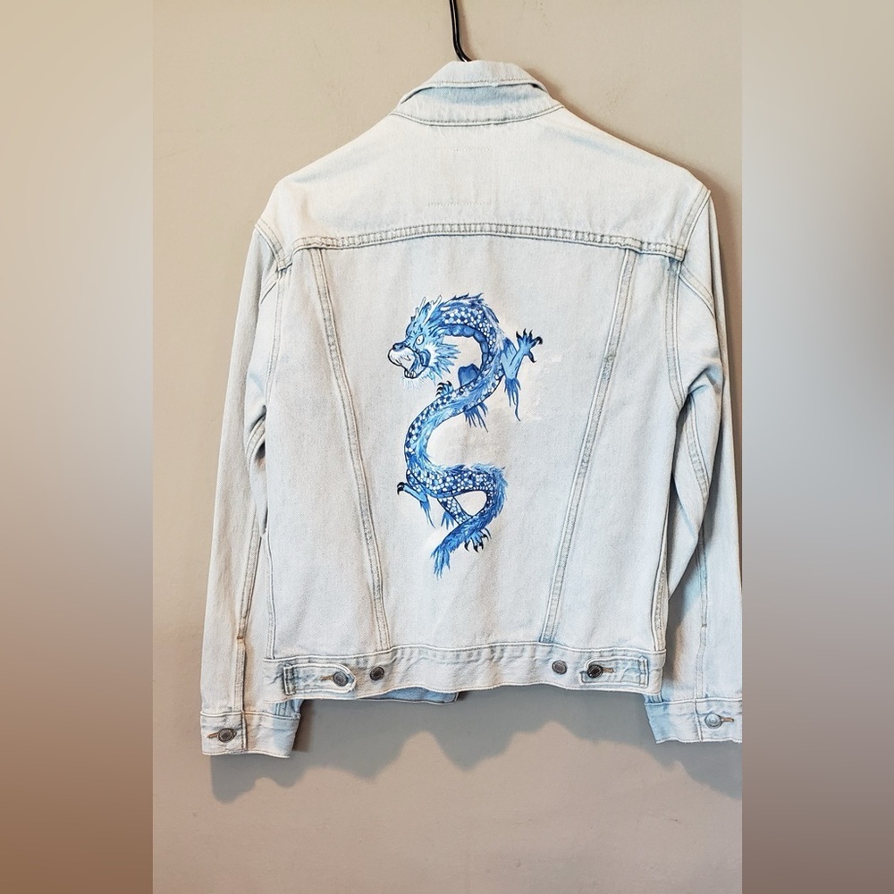 Levi's Light Blue Denim Jacket - Picture 1 of 3
